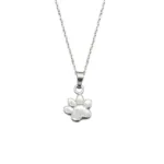 Tassberlock i sterlingsilver med en ankarkedja
