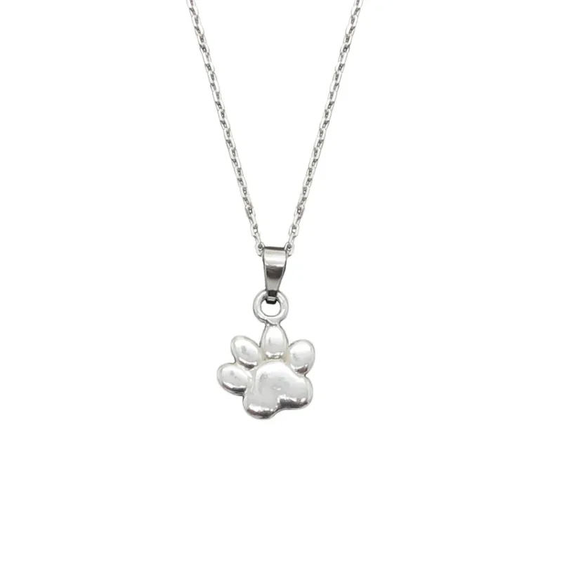 Tassberlock i sterlingsilver med en ankarkedja