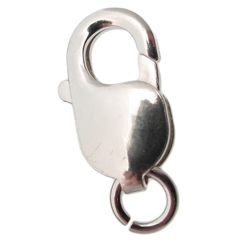 Klolås 18mm avlång i Äkta Silver 1 Klolås 18mm i sterlingsilver, kommer i flera olika storlekar och former 18 mm passar till herrsmycken som t.ex. olika vikingasmycken