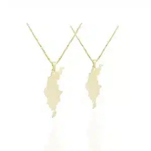 Halsband med Gotlandmotiv