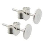 Öronstift med platta samt snurrebuss